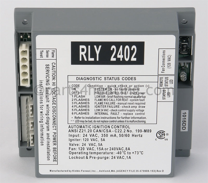 Lochinvar Module, Ignition, All - Part Number: RLY2402 , 100167711