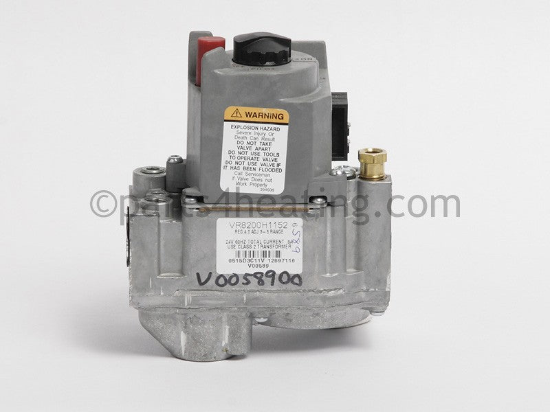 Laars Heating Systems Valve, Natural, Std Pilot, Jvt 50-125, Mini Therm I - Part Number: V0058900