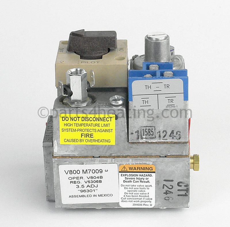 Honeywell Gas Valve Natural - Part Number: V800M7009