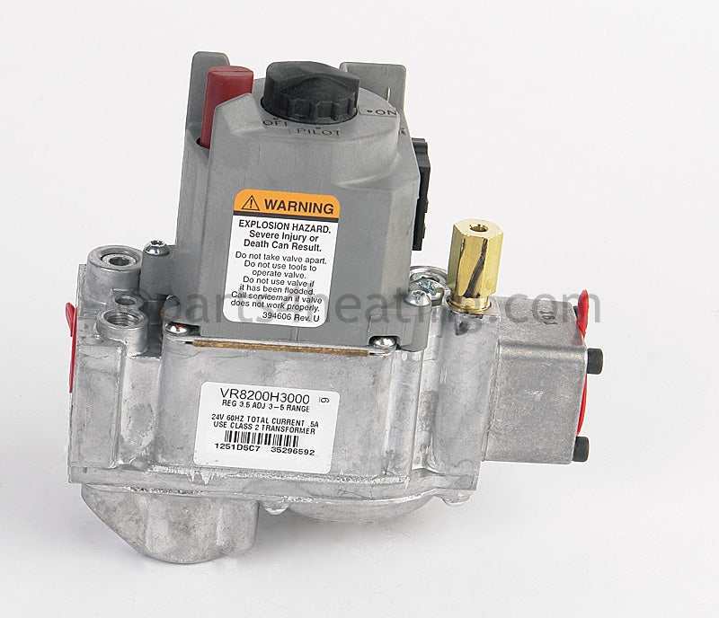 Honeywell Gas Valve / Hd Natural - Part Number: VR8200H3000